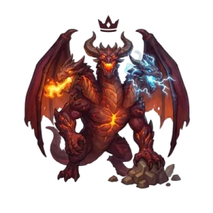 Drakozar, boss of the Canyon biome