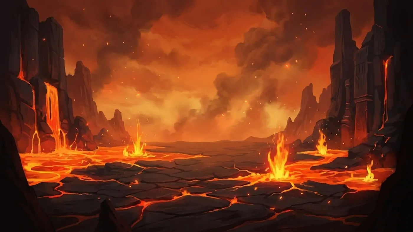 The Inferno biome