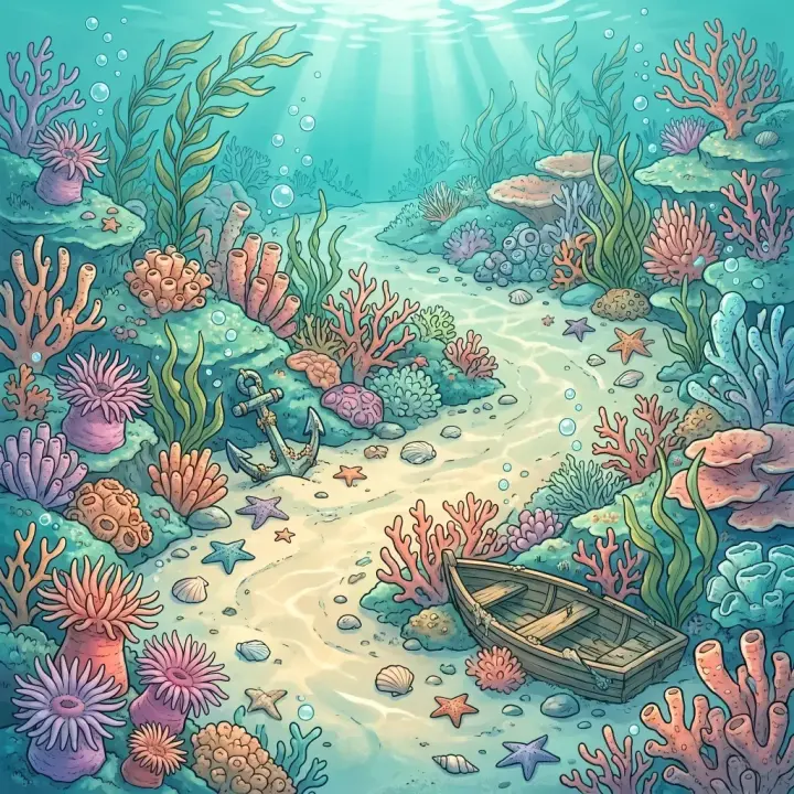 The Abyss biome in Turbo Tap Masters