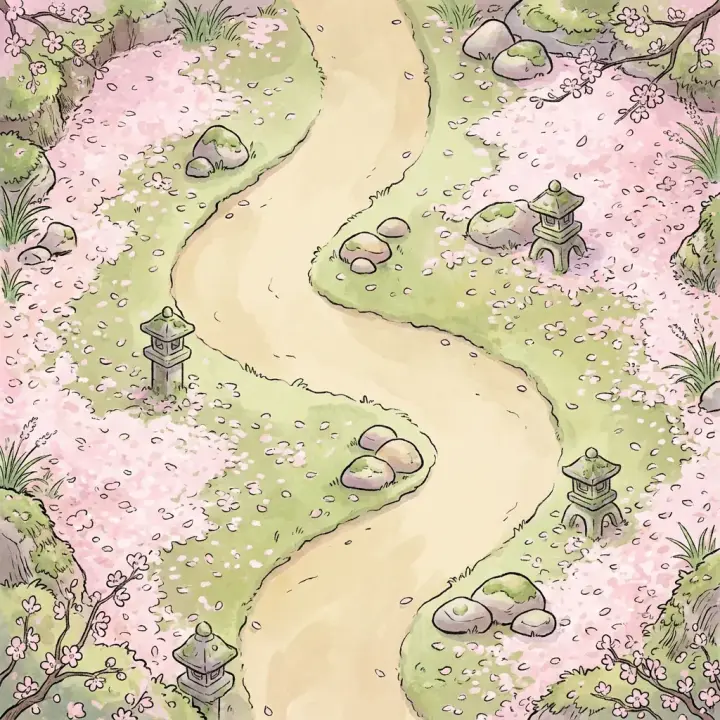 The Yokai biome in Turbo Tap Masters