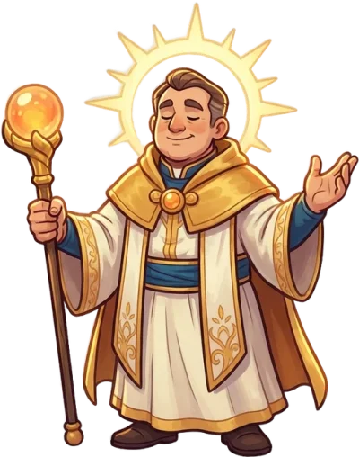 Priest, a class in Turbo Tap Masters
