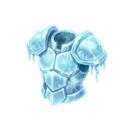 Glacial Shell, an Epic armor piece in Turbo Tap Masters