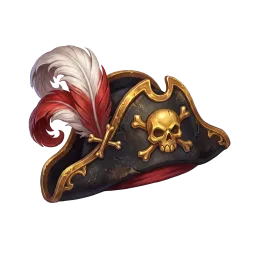 Pirate Tricorn, hat