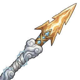 Thunderspear, a Rare weapon in Turbo Tap Masters
