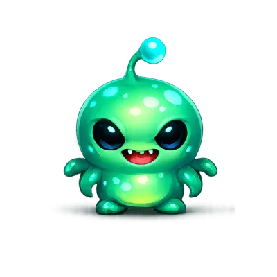 Alien, a monster in Turbo Tap Masters