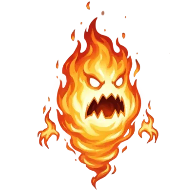 Flame card