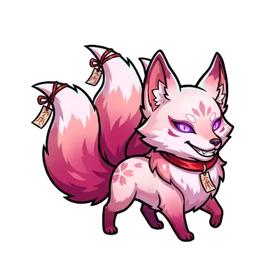 Kitsune card