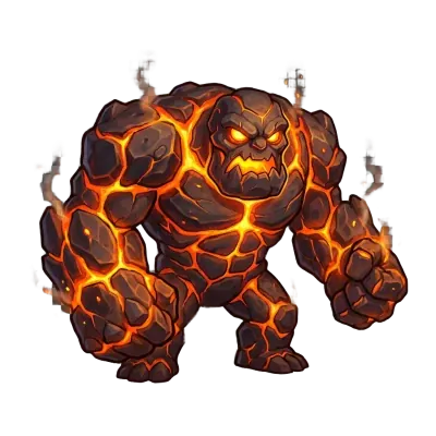 Magma Golem card