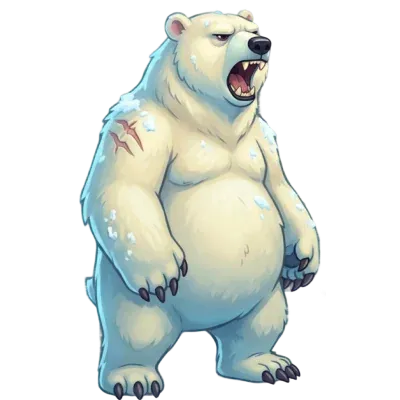Polar Bear card