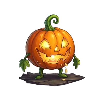 Pumpkin card