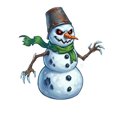 Snowman card