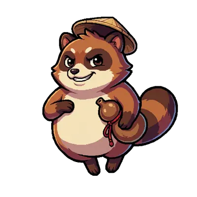 Tanuki card